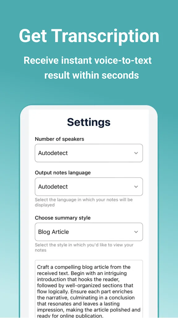 AudioNotes: Speech To Text | Indus Appstore | Screenshot