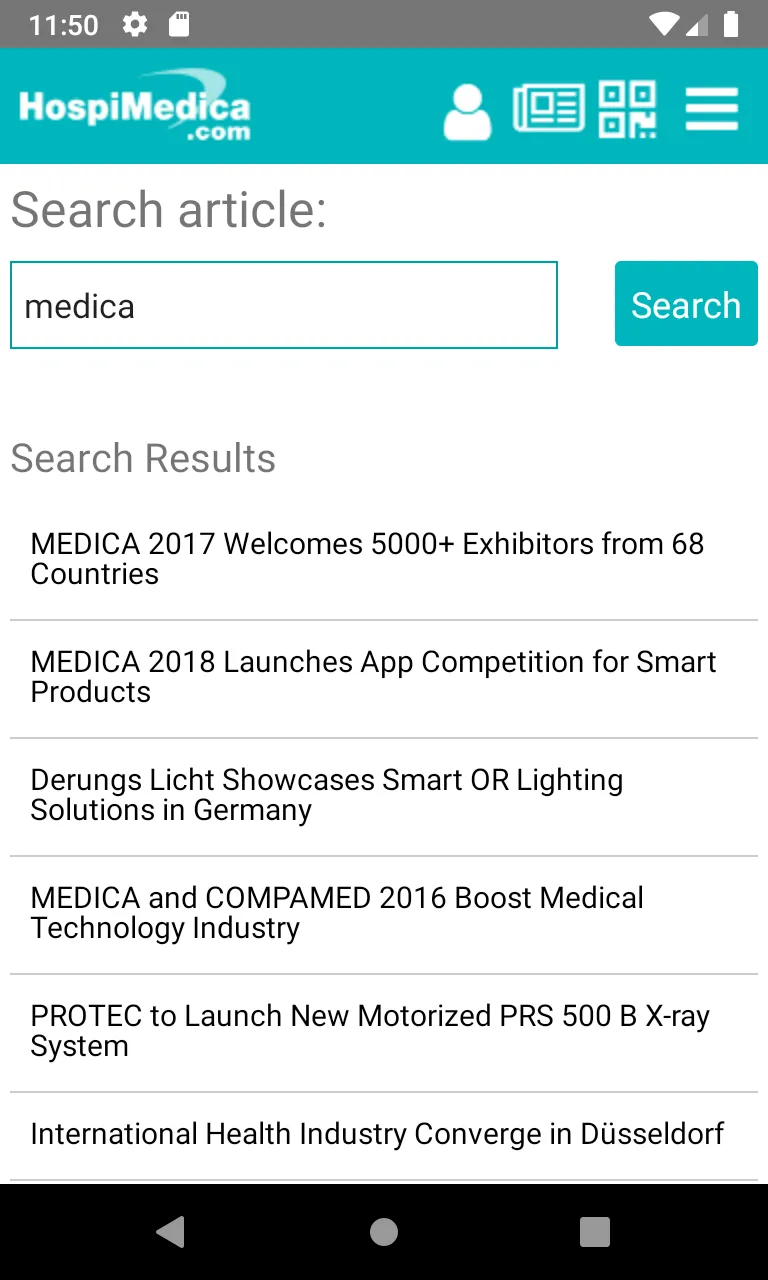 HospiMedica | Indus Appstore | Screenshot