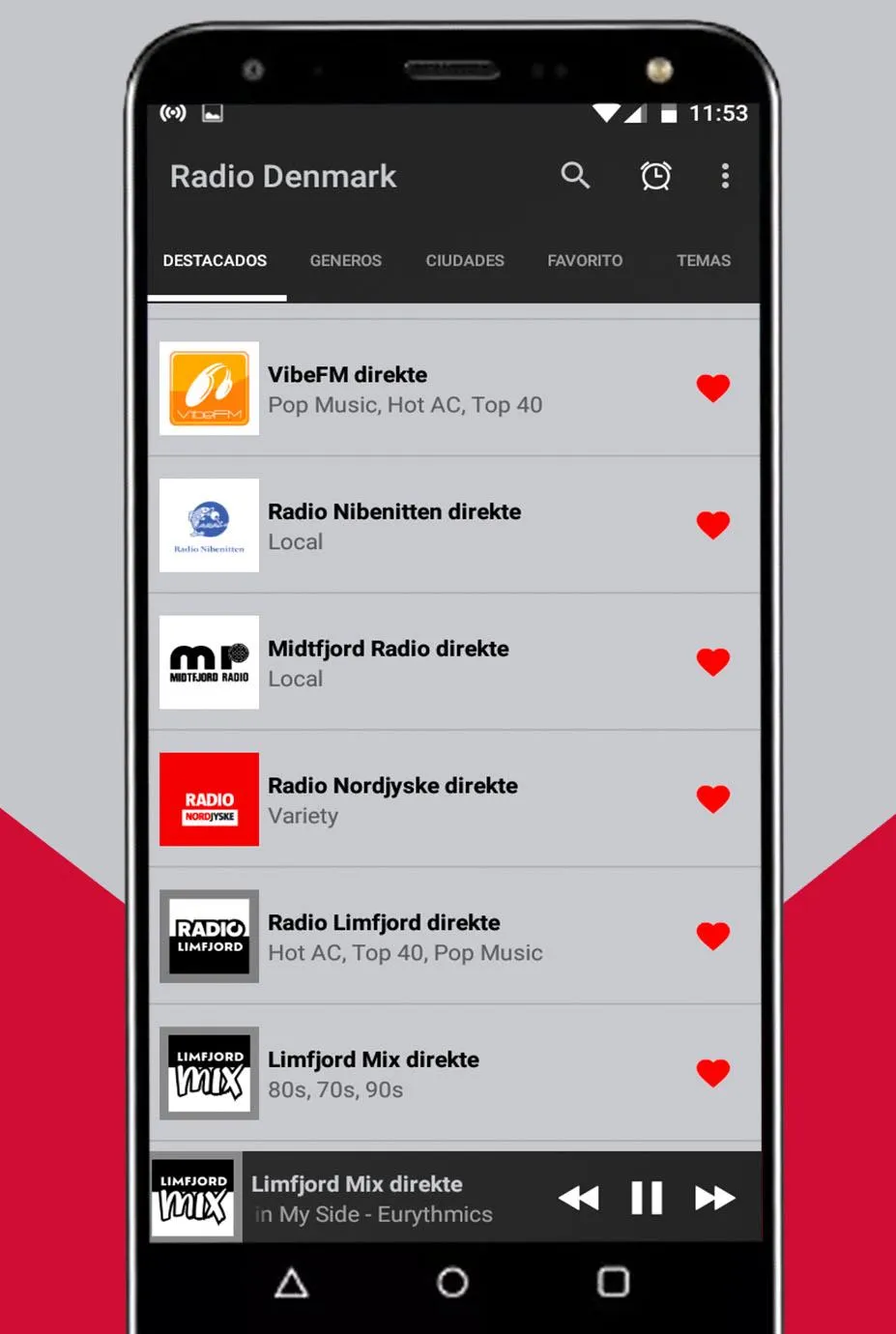 Denmark Radio Online | Indus Appstore | Screenshot