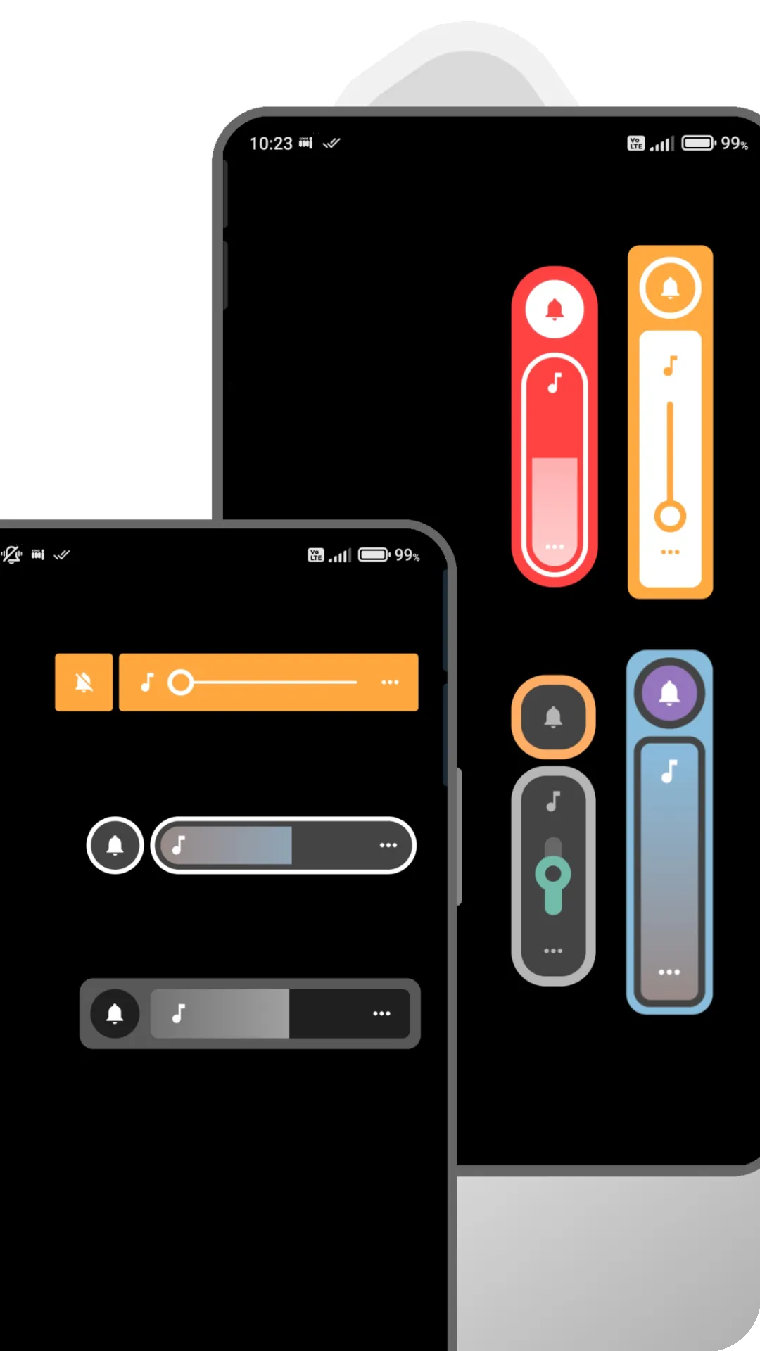 Volume control - Edge button | Indus Appstore | Screenshot
