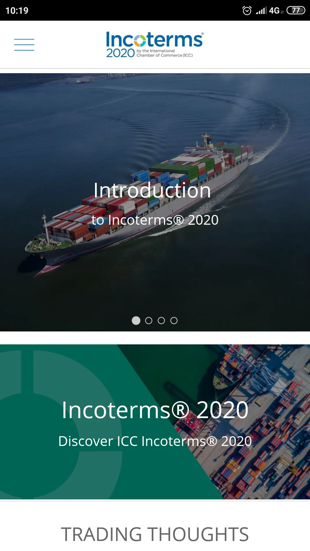 Incoterms 2020 | Indus Appstore | Screenshot