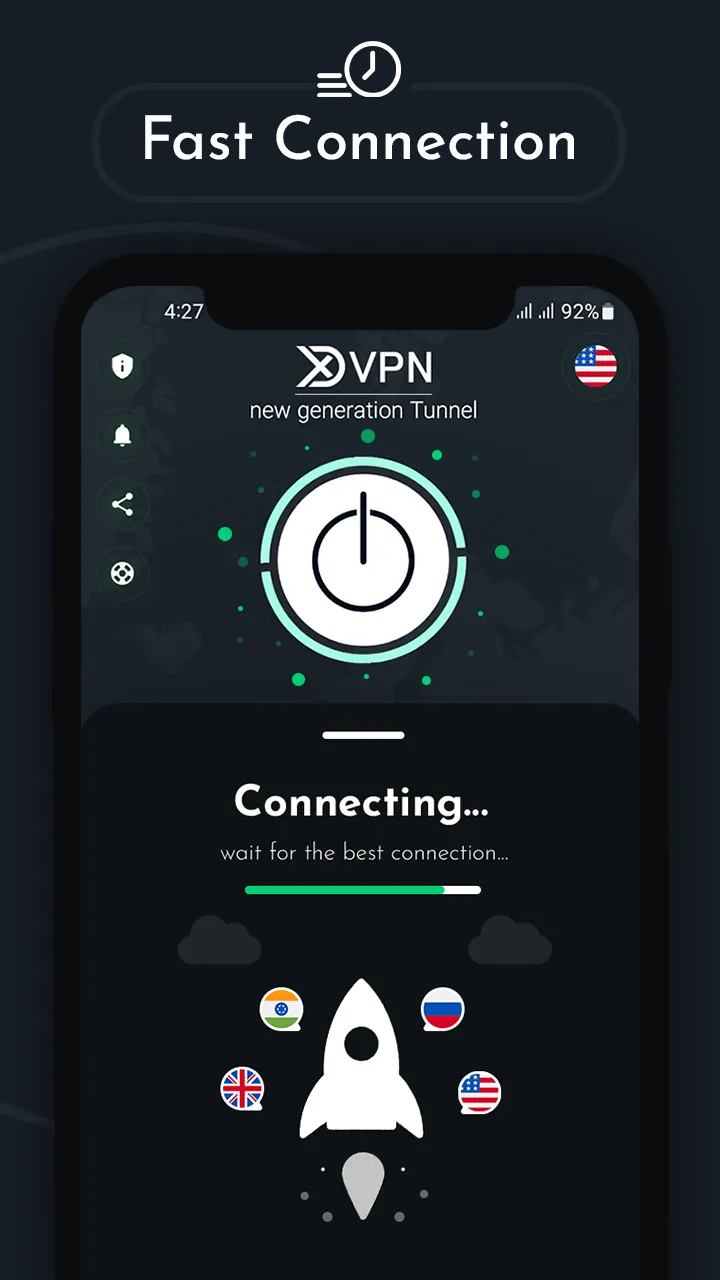 Xd VPN - Fast VPN & secure VPN | Indus Appstore | Screenshot