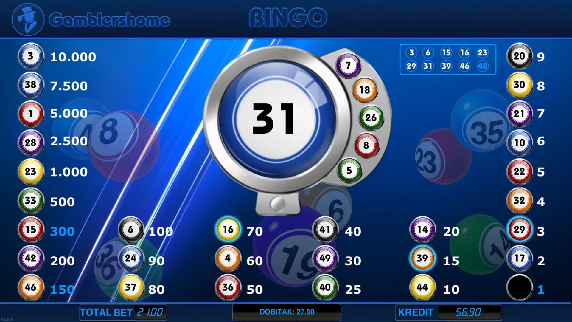 Gamblershome Bingo | Indus Appstore | Screenshot