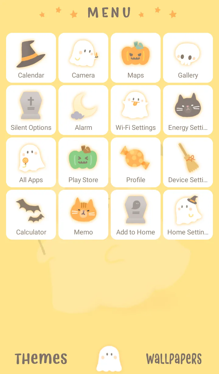 Halloween Ghosties Theme | Indus Appstore | Screenshot