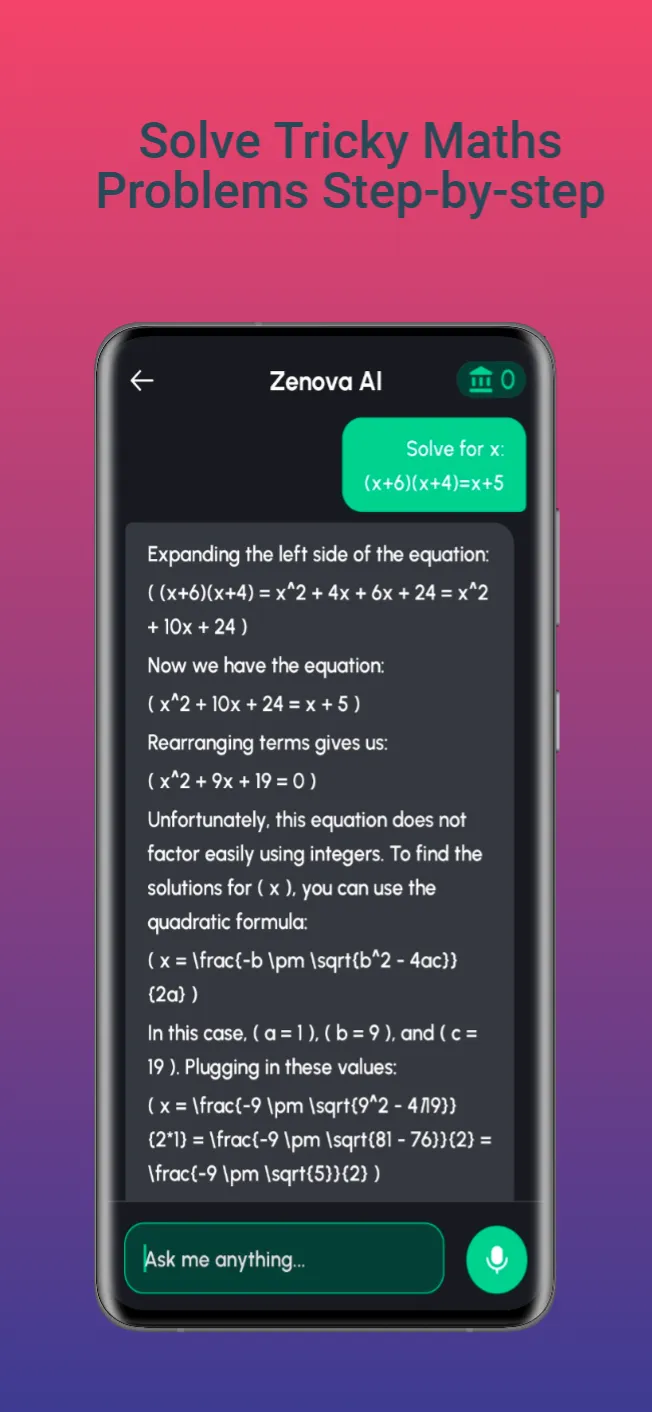 Ask AI Chatbot - Zenova AI | Indus Appstore | Screenshot