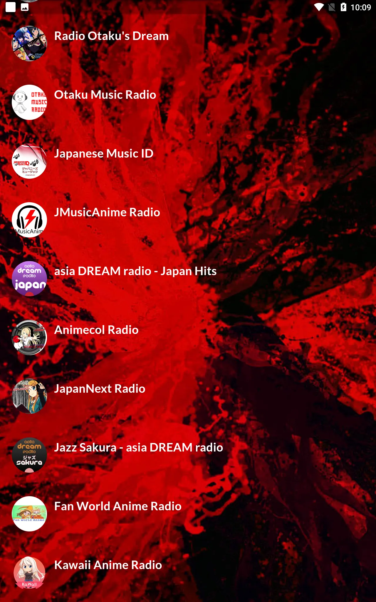 Online Anime Radio-Anime Music | Indus Appstore | Screenshot