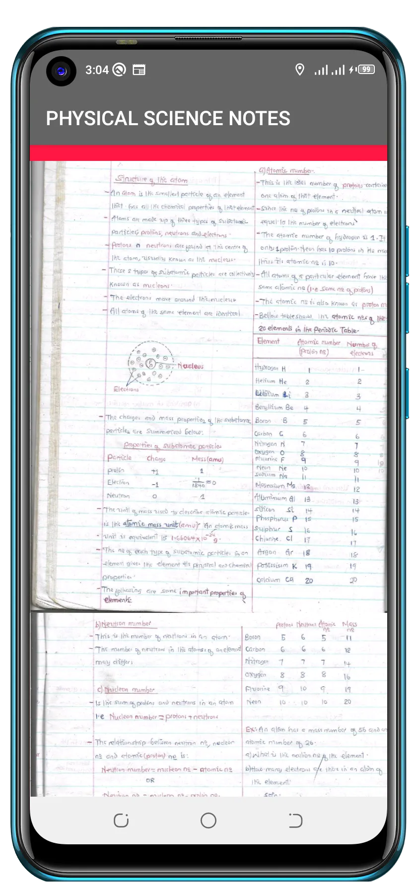 PHYSICAL SCIENCE NOTES | Indus Appstore | Screenshot