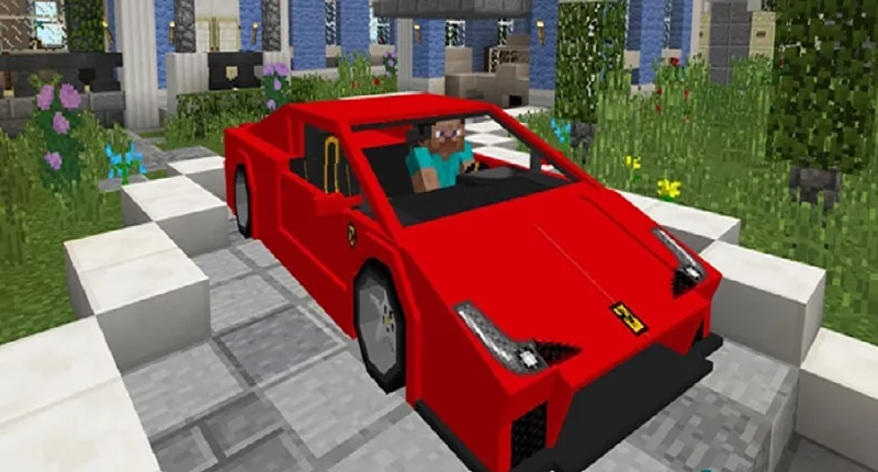 Super car f mod for mcpe | Indus Appstore | Screenshot