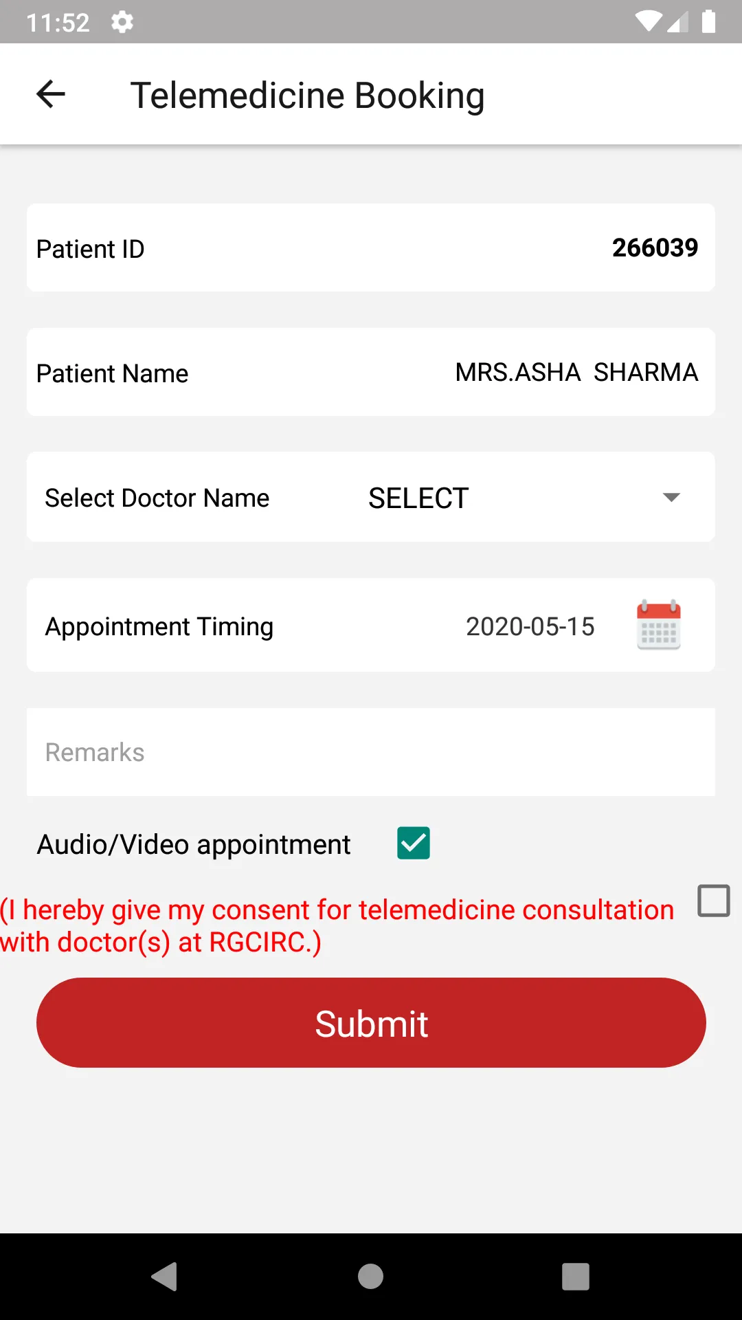 RGCI Care | Indus Appstore | Screenshot