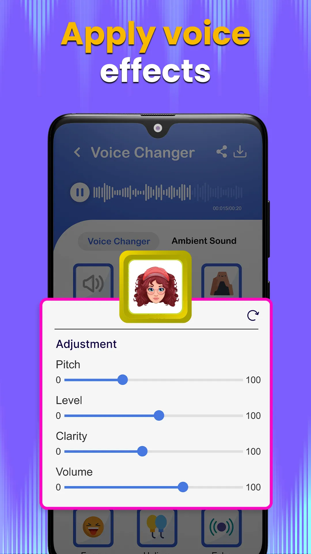 Voice Changer By Sound Effects | Indus Appstore | Screenshot