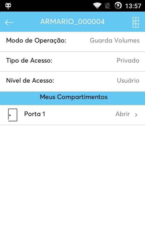 Armários Inteligentes | Indus Appstore | Screenshot