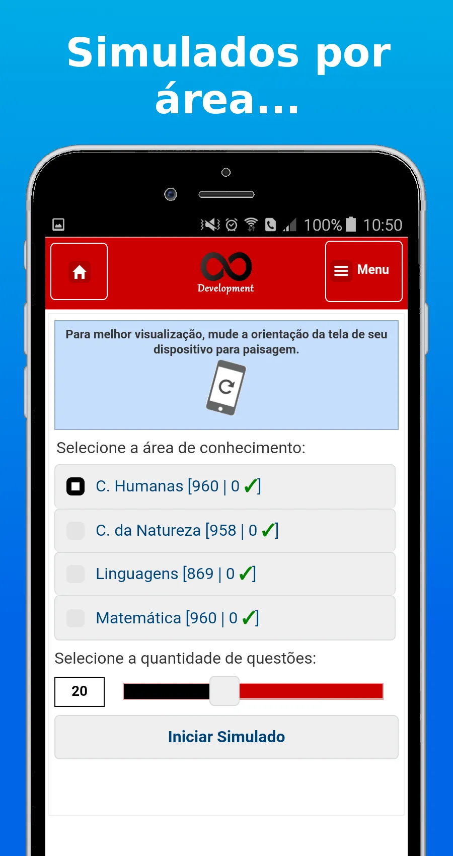 Prepara: Encceja Simulado 2025 | Indus Appstore | Screenshot