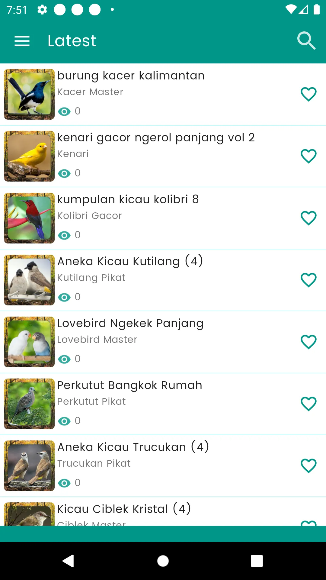 Suara Burung Ciblek Offline | Indus Appstore | Screenshot