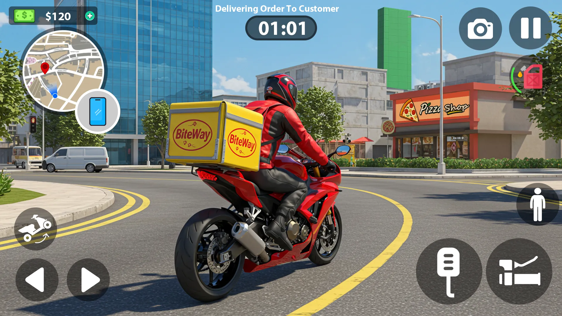 Delivery Rider Life Simulator | Indus Appstore | Screenshot