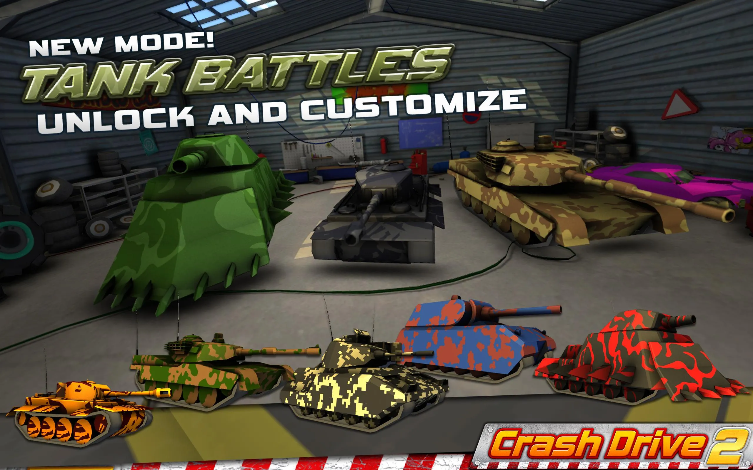 Crash Drive 2: 3D racing cars | Indus Appstore | Screenshot