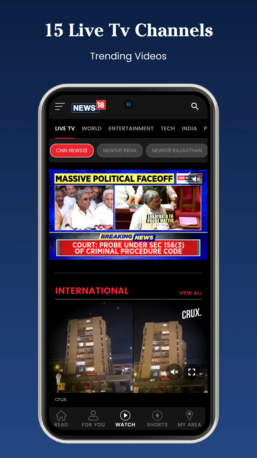 News18: Daily News & Updates | Indus Appstore | Screenshot