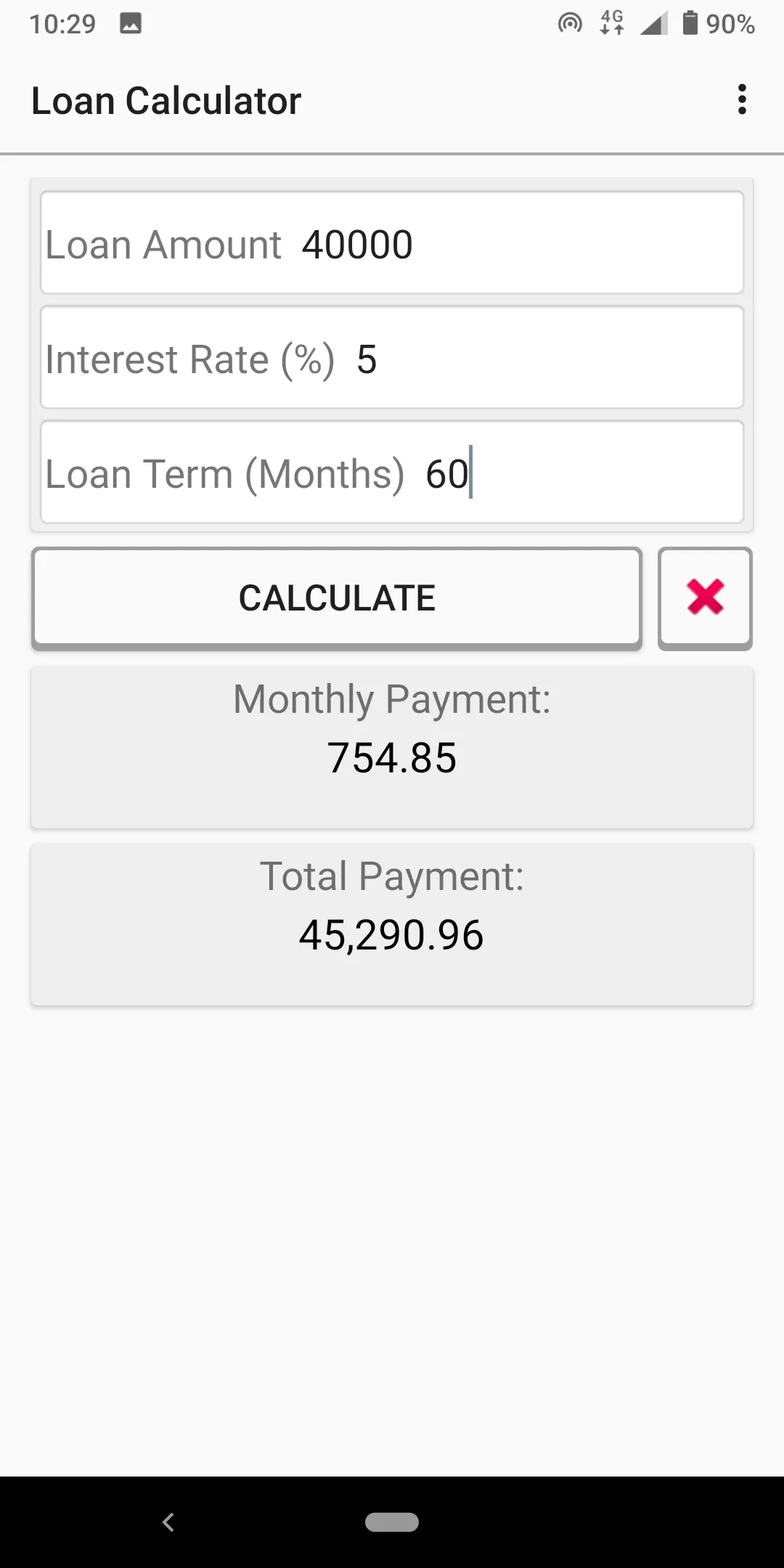 Loan Calculator | Indus Appstore | Screenshot