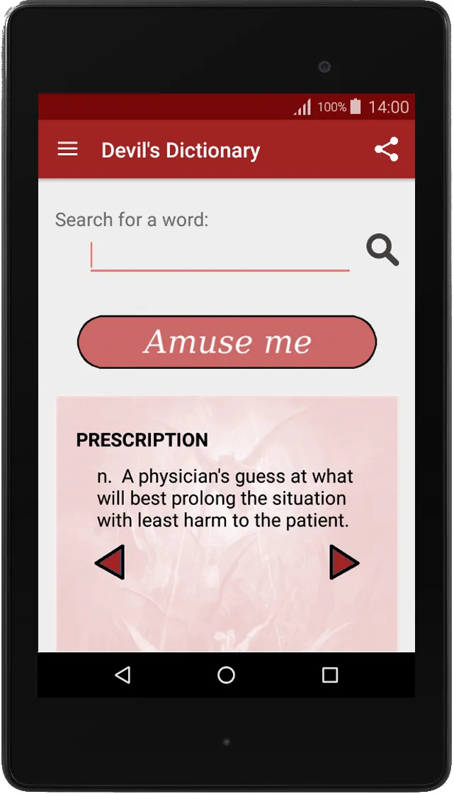 Devil's Dictionary | Indus Appstore | Screenshot