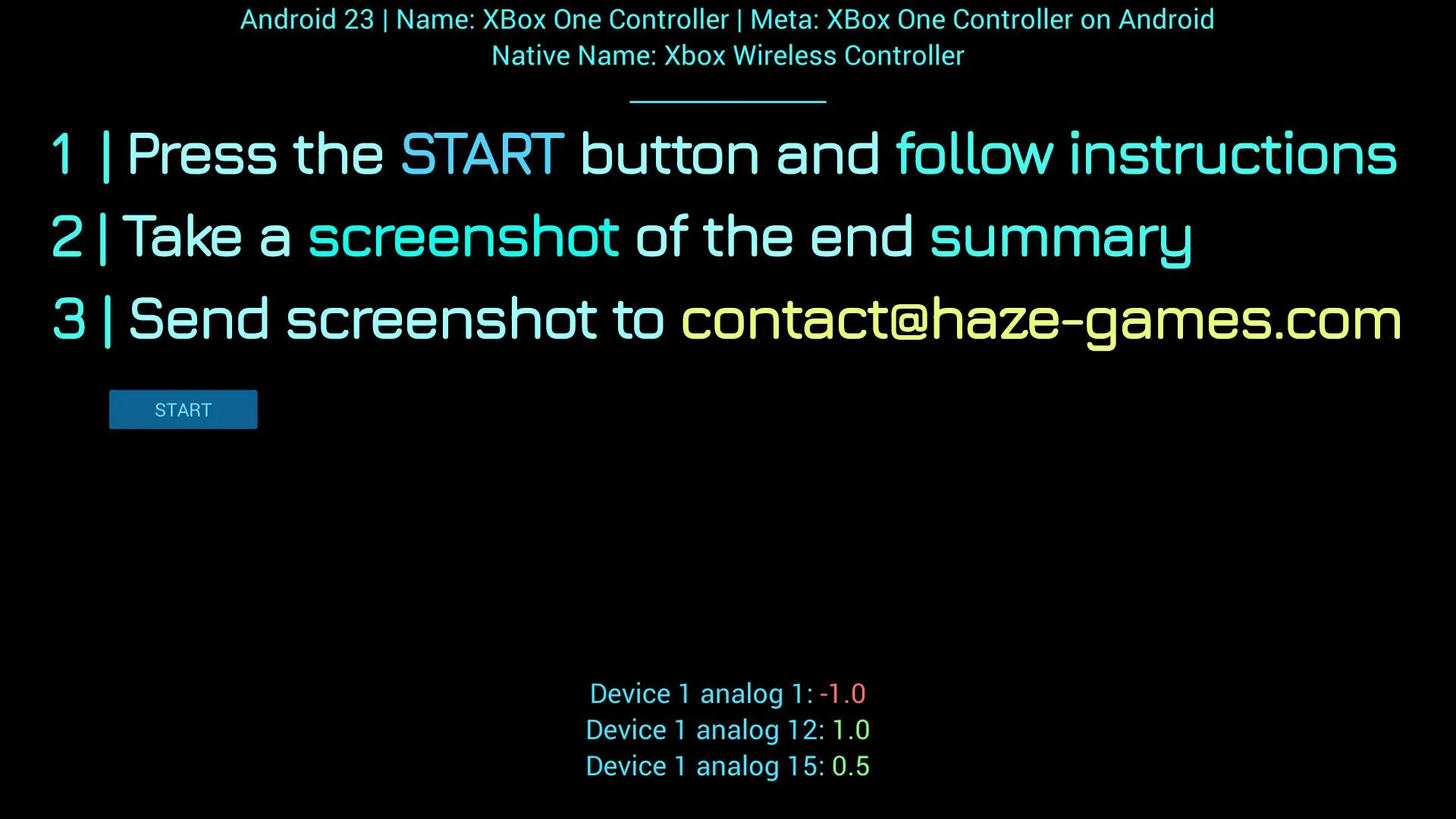 Gamepad Tester | Indus Appstore | Screenshot