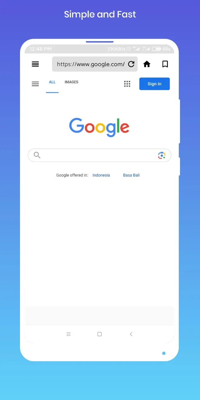 4G Browser - Super Fast | Indus Appstore | Screenshot