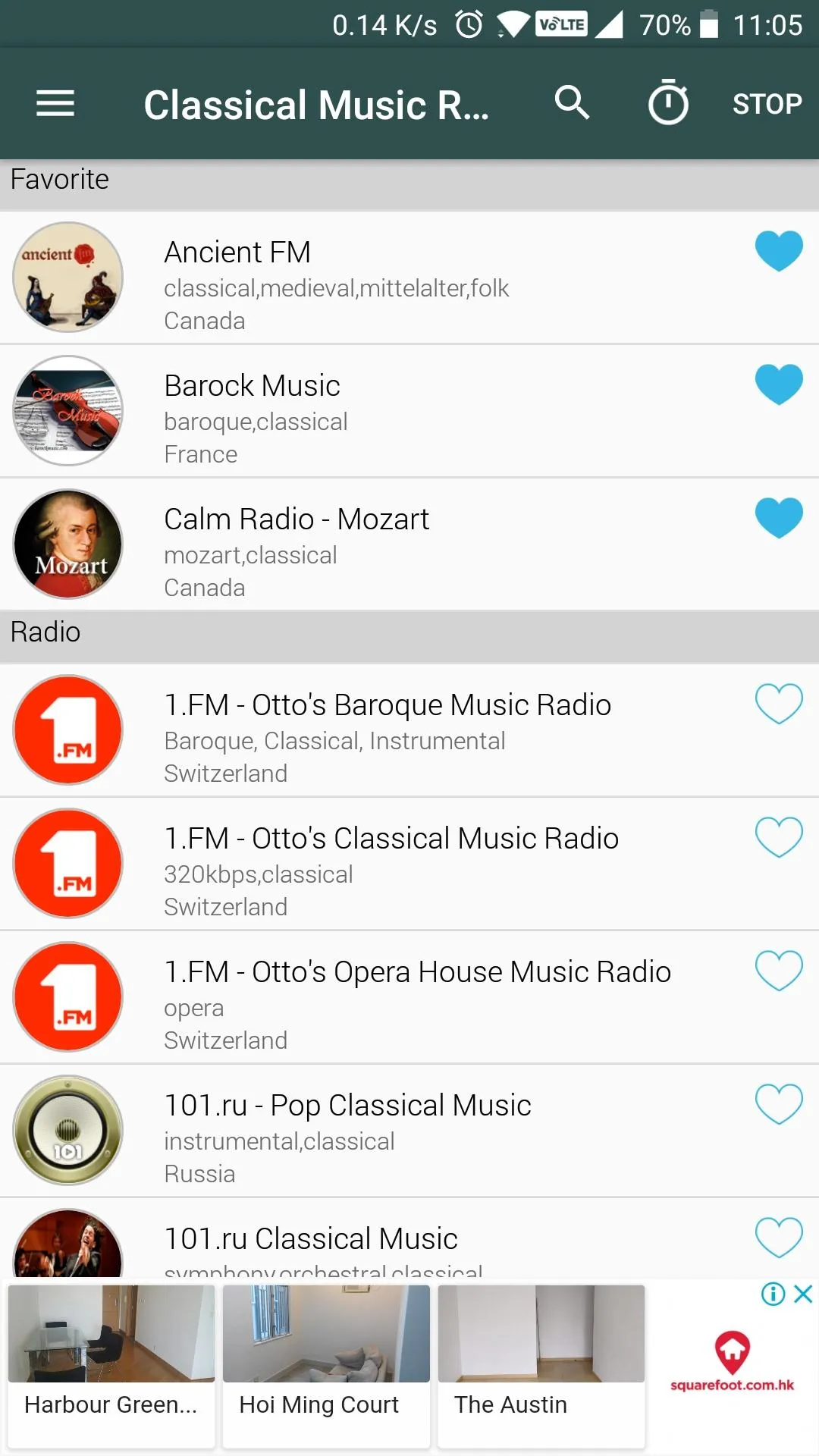 Classical Music Radio | Indus Appstore | Screenshot