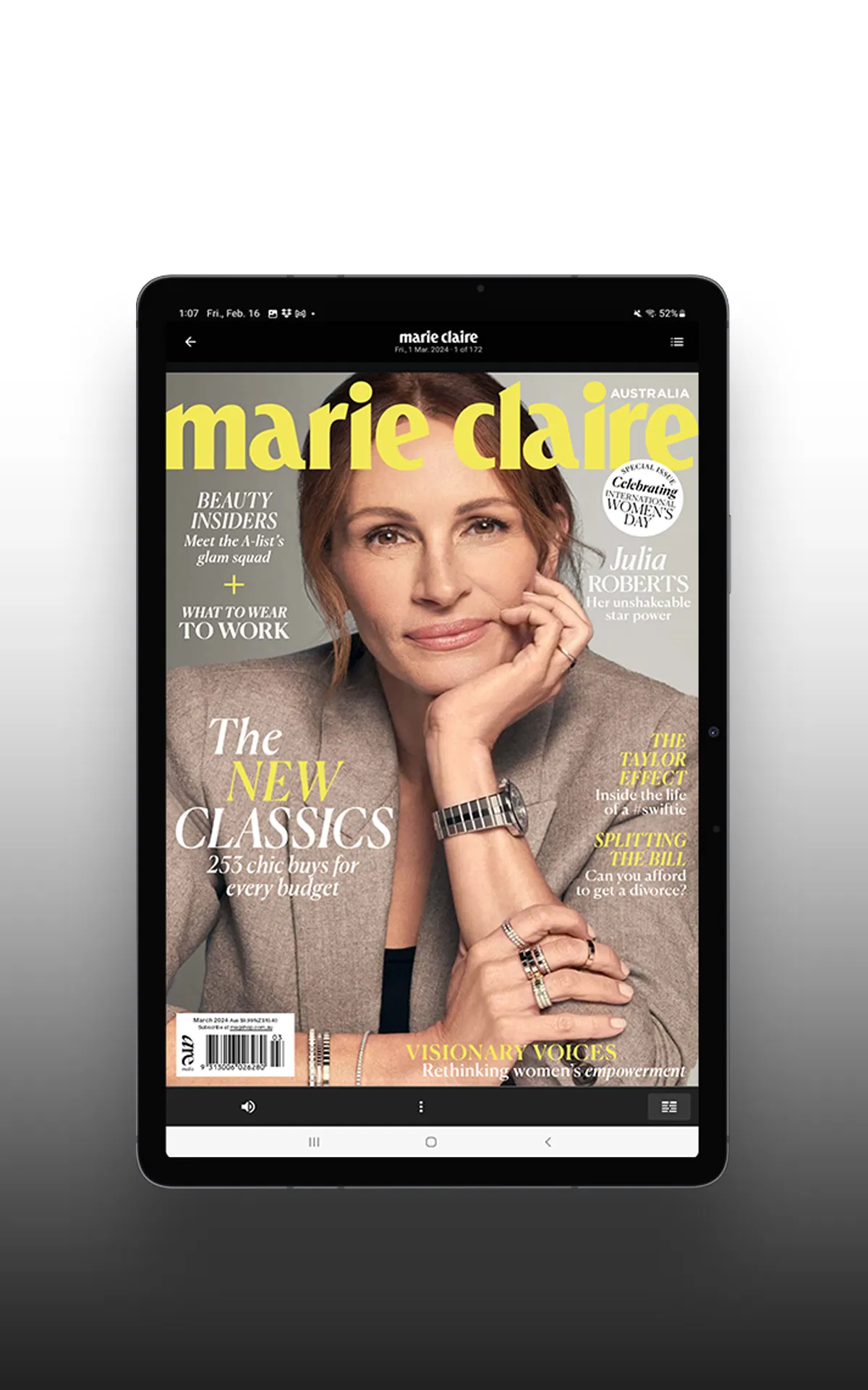 Marie Claire Australia | Indus Appstore | Screenshot