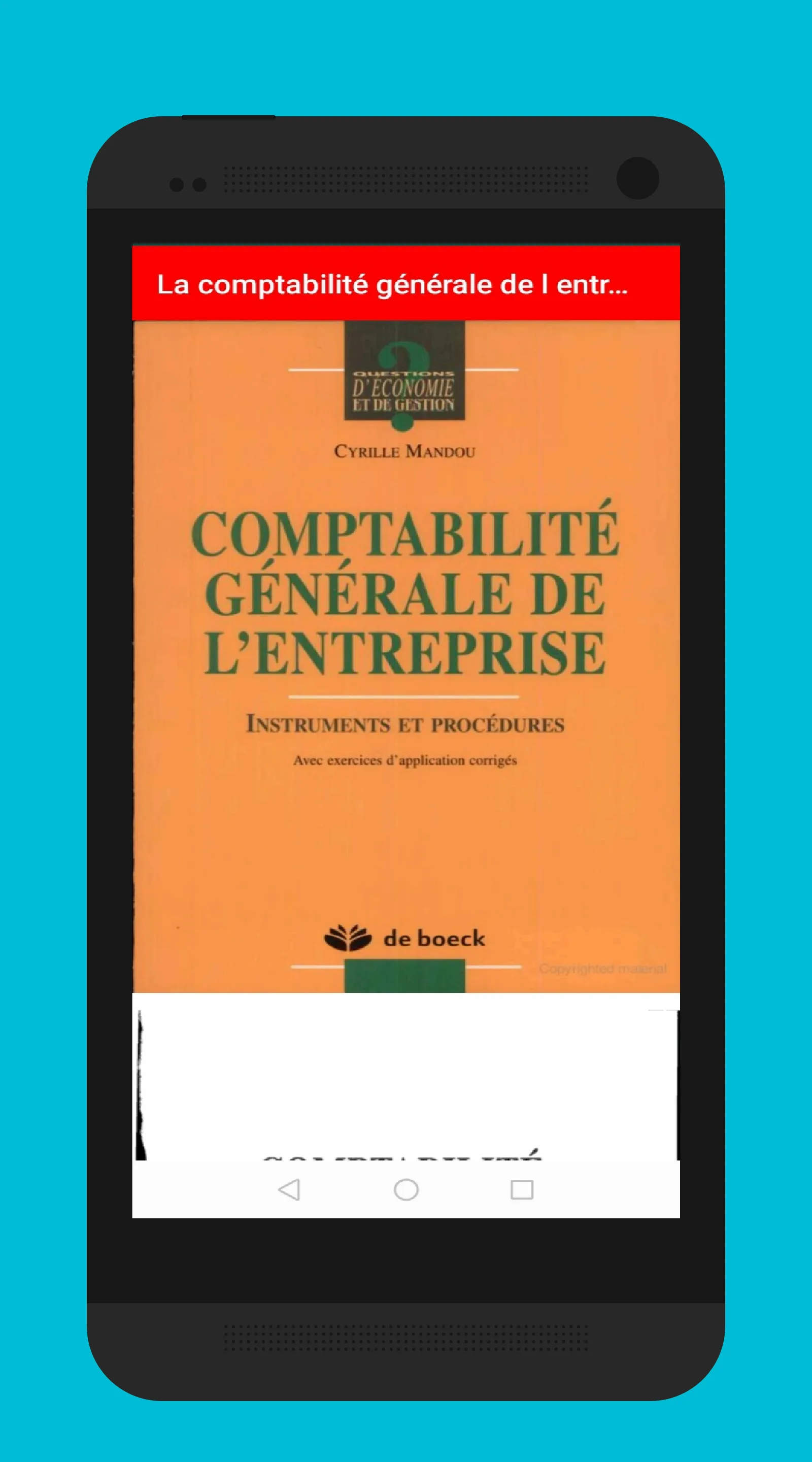 Comptabilité générale d'E/se | Indus Appstore | Screenshot