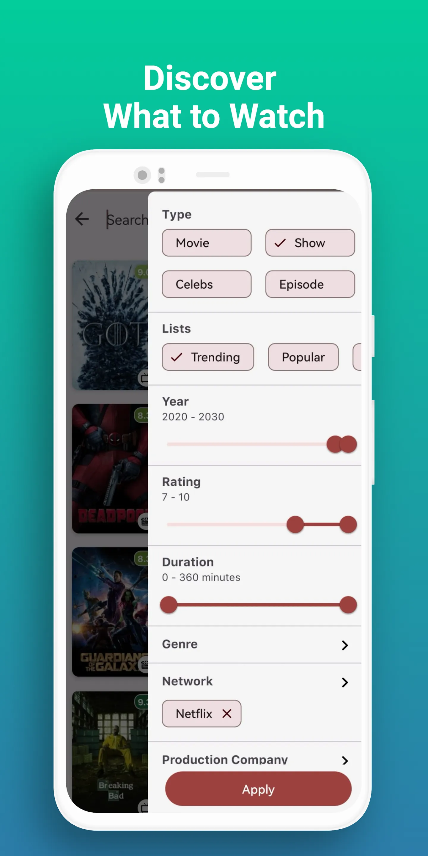 Flix: Movie & TV Tracker-Trakt | Indus Appstore | Screenshot