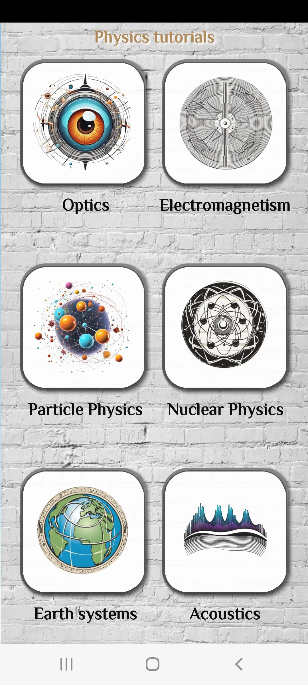 Physics - Tutorials - Lectures | Indus Appstore | Screenshot