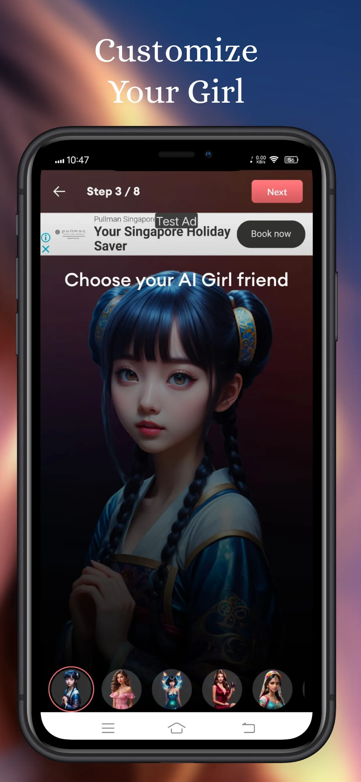 Hey Girl : AI Girlfriend Real | Indus Appstore | Screenshot