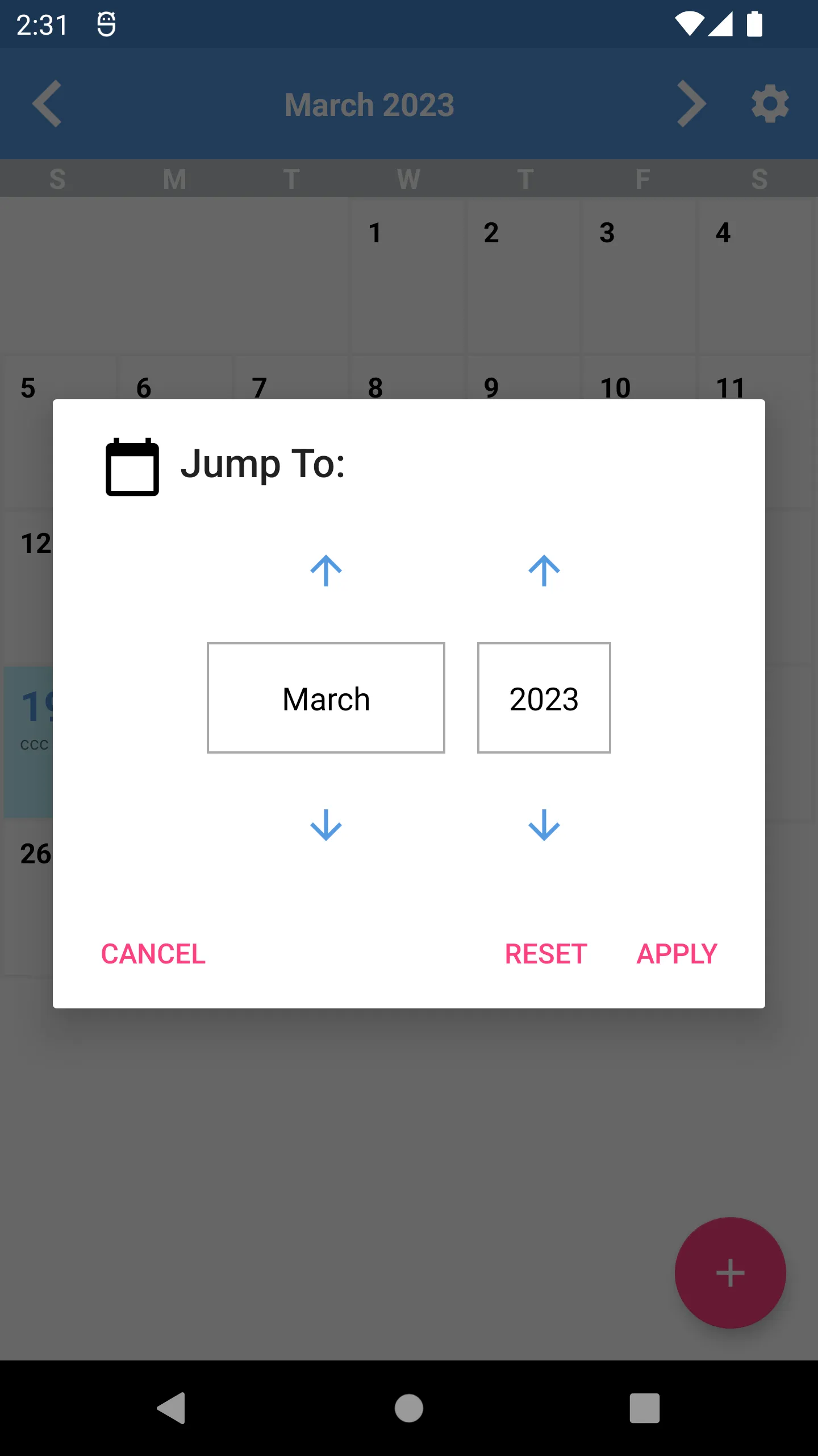 Simple Calendar | Indus Appstore | Screenshot