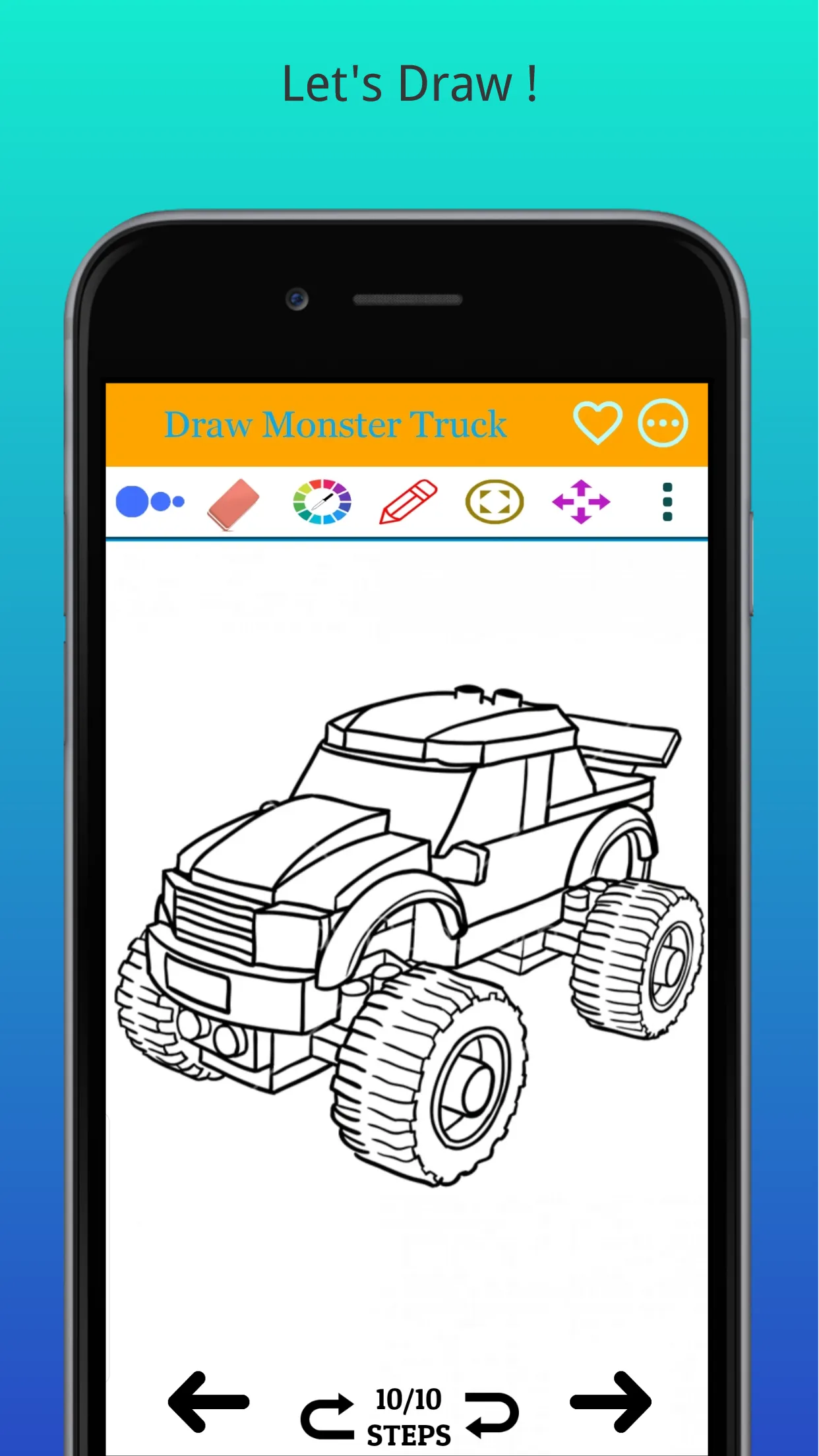 How to Draw Monster Truck Easy | Indus Appstore | Screenshot