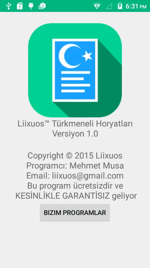 Türkmeneli Horyatları | Indus Appstore | Screenshot