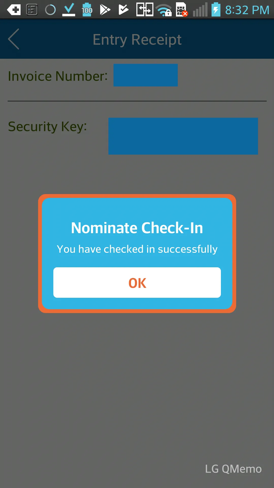 Nominate  Check In | Indus Appstore | Screenshot