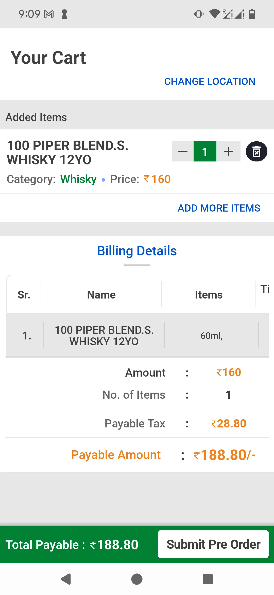 Daru Baba liquor home Delivery | Indus Appstore | Screenshot