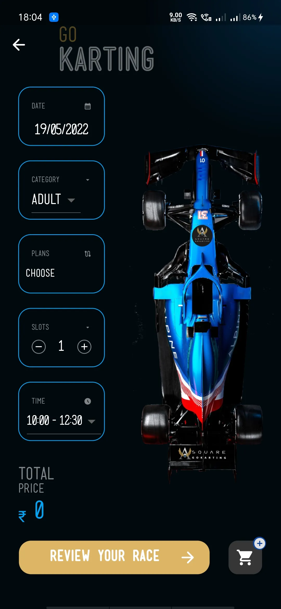 A Square Gokarting | Indus Appstore | Screenshot