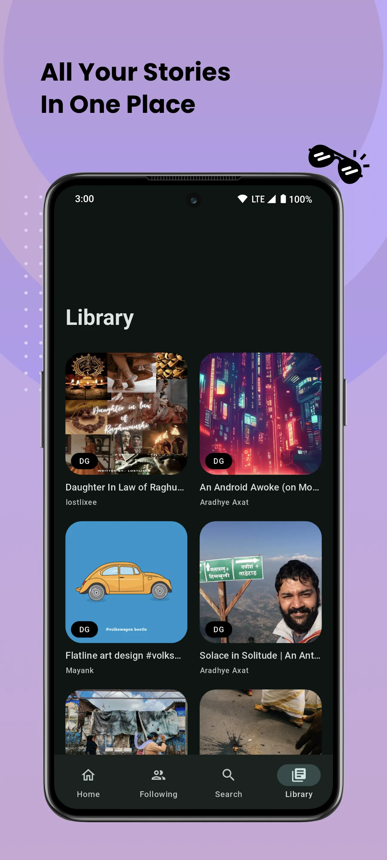 Stck Reader – Stories Your Way | Indus Appstore | Screenshot