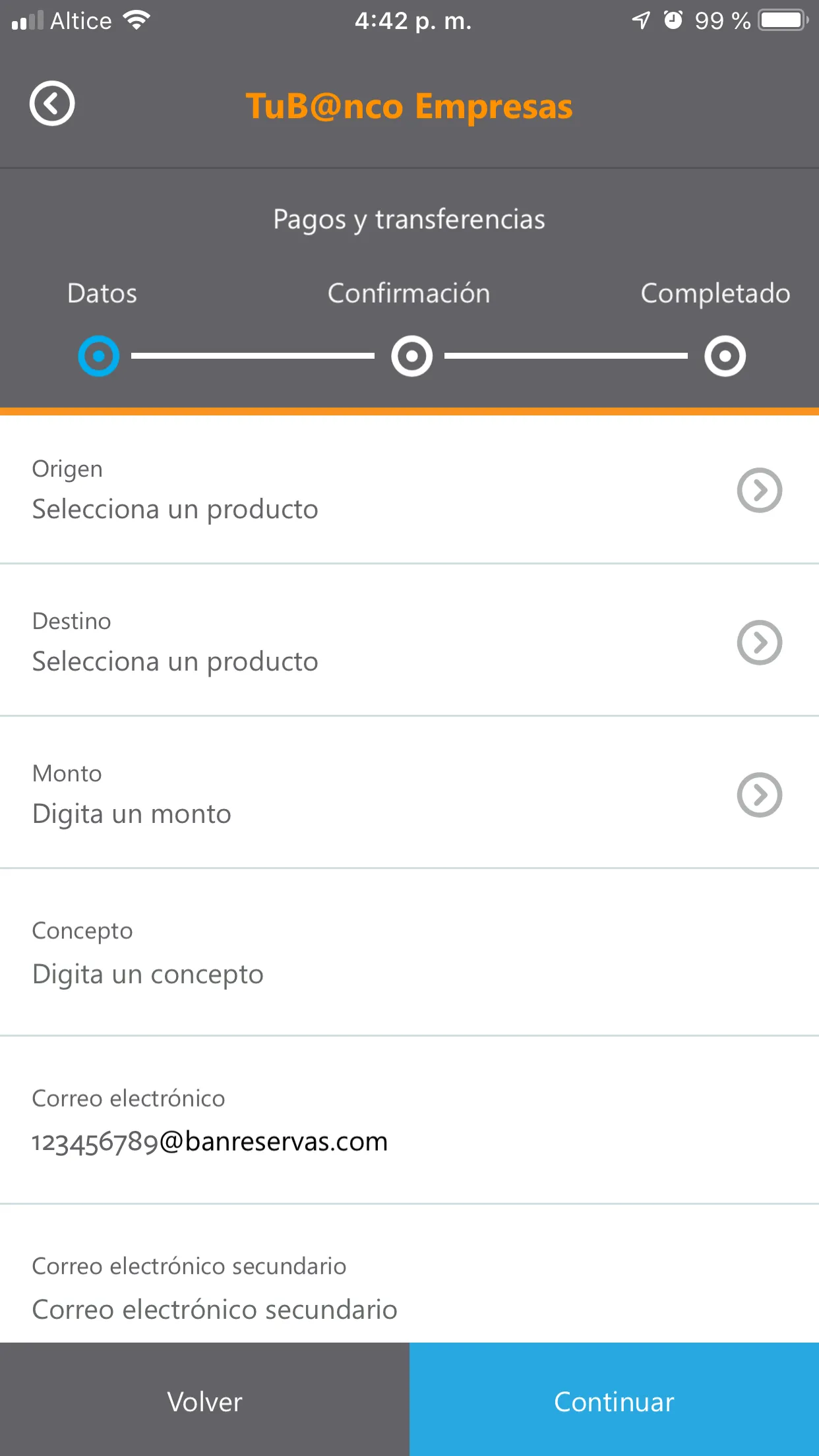 Banreservas Empresas | Indus Appstore | Screenshot