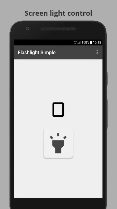 Flashlight Simple | Indus Appstore | Screenshot