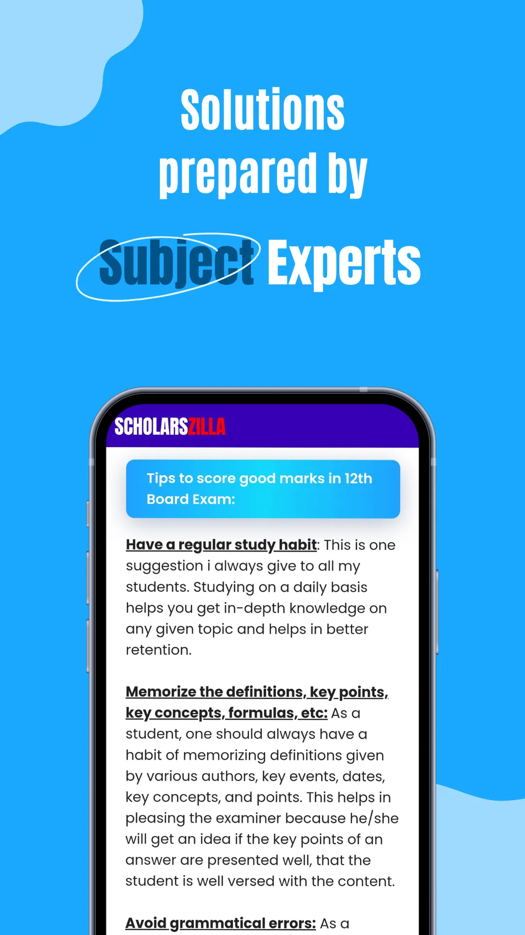 Scholarszilla(HSC Board Notes) | Indus Appstore | Screenshot