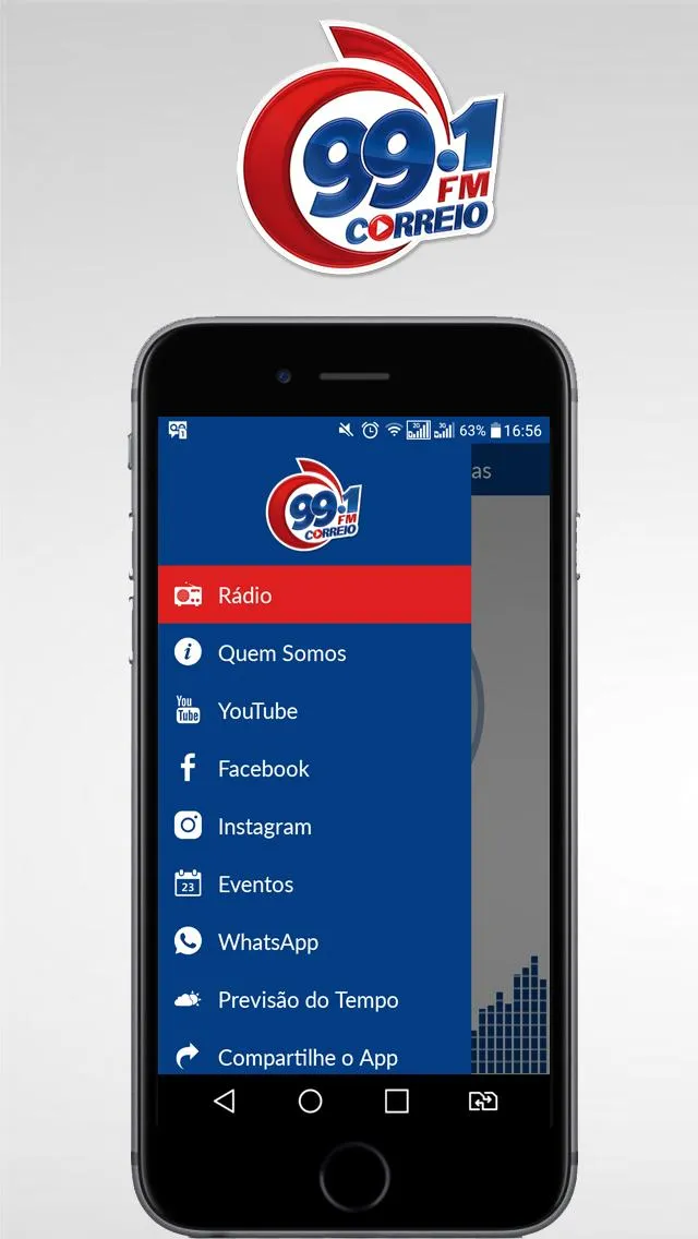 CORREIO FM 99,1 PARAUAPEBAS | Indus Appstore | Screenshot