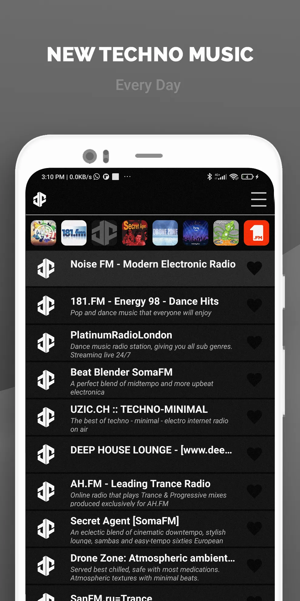 TechnoFreak - Techno Radio | Indus Appstore | Screenshot