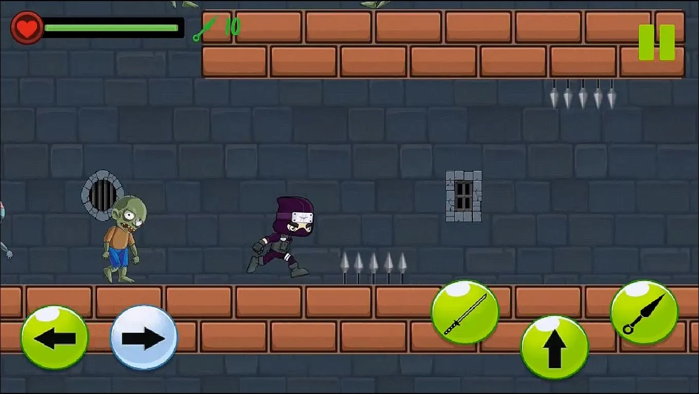 Ninja vs Zombies: Fight Zombie | Indus Appstore | Screenshot