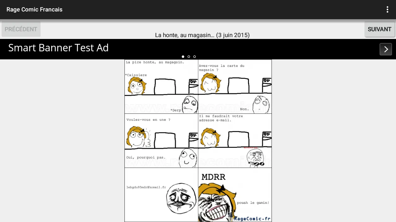 Rage Comic Francais Troll Face | Indus Appstore | Screenshot