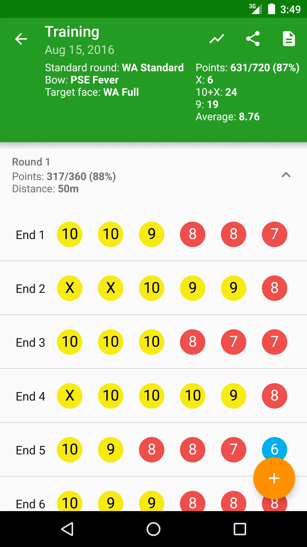 MyTargets Archery | Indus Appstore | Screenshot