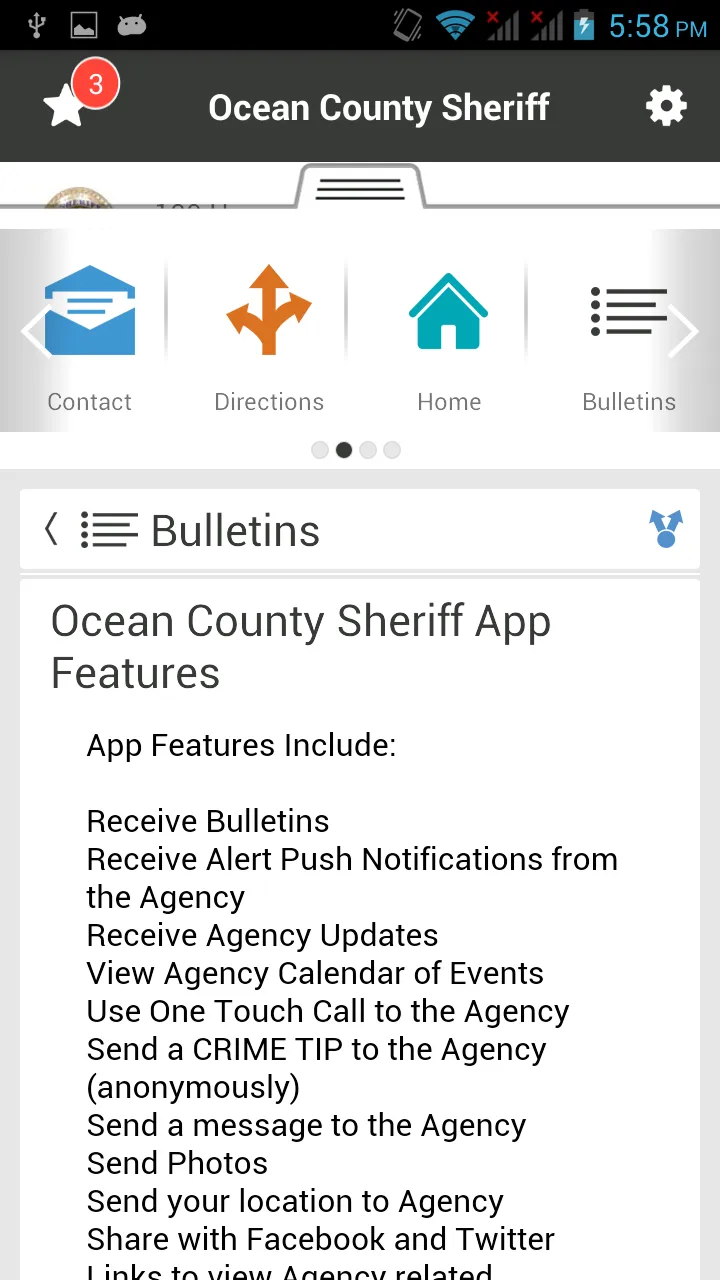 Ocean County Sheriff | Indus Appstore | Screenshot