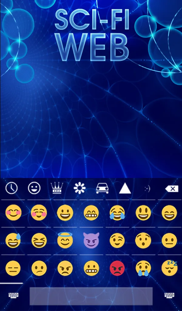 Scifi Web Keyboard & Wallpaper | Indus Appstore | Screenshot