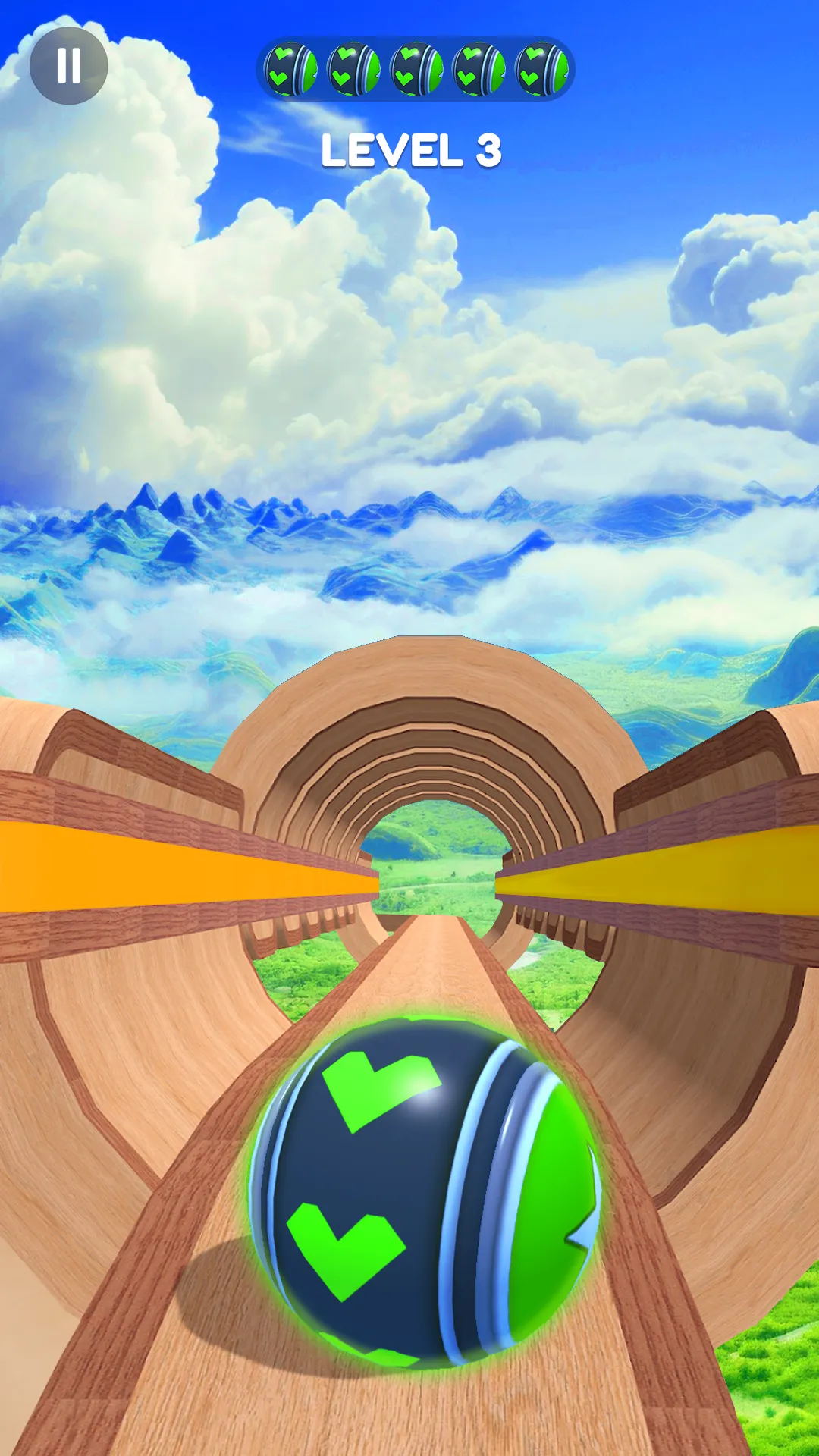 Rolling Ball Sky Adventure | Indus Appstore | Screenshot