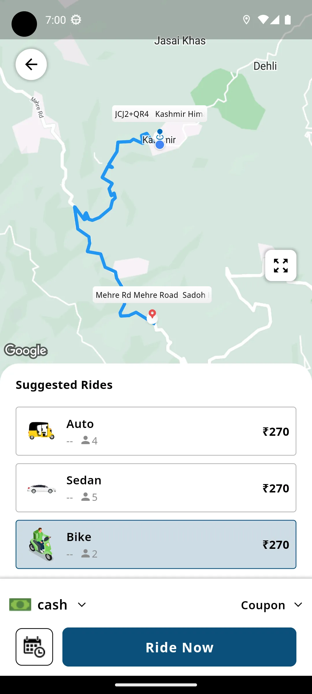 Buraaq Cabs | Indus Appstore | Screenshot