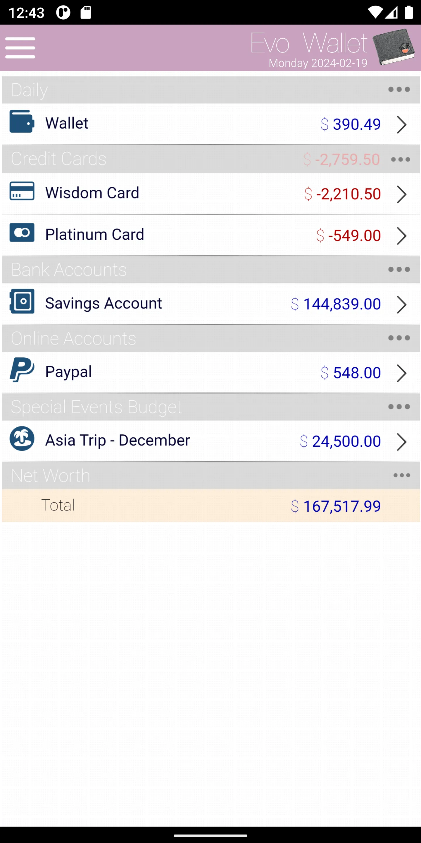 EvoWallet - Money Manager | Indus Appstore | Screenshot